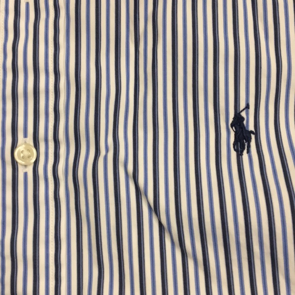 NWOT Ralph Lauren Button Down Collared Dress Shirt - Picture 4 of 6